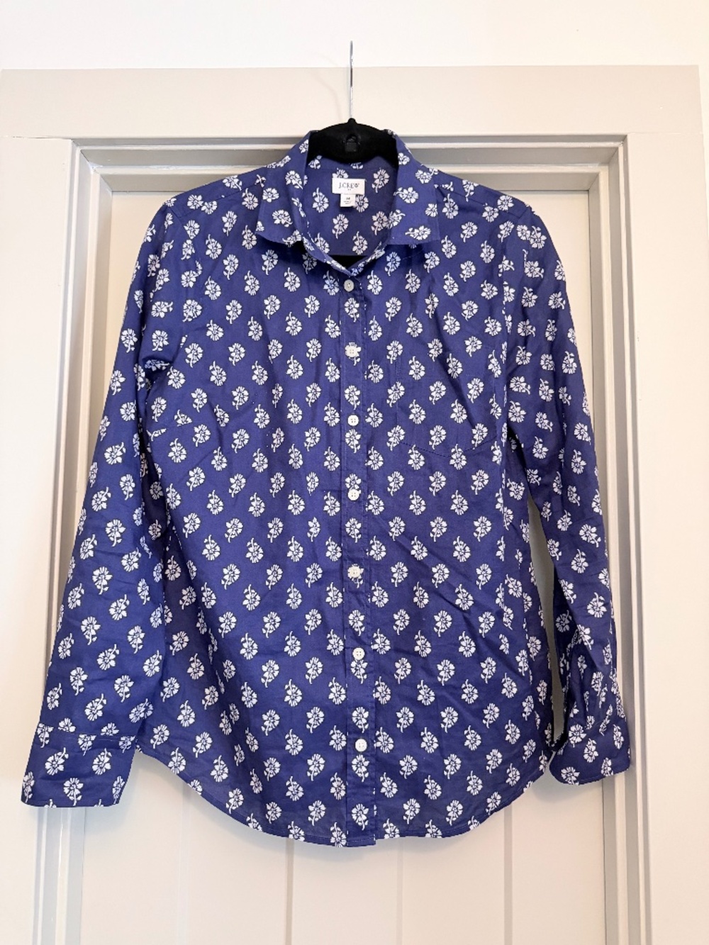 J Crew Factory - Button Up Shirt - Navy Blue - Size Large